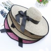 Summer new style floral, pungent, small chili pepper tall brim straw hat, fine crochet sunshade beach hat Application Scenario